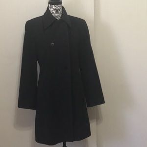 Sisley grey Wool blend Double breasted coat size 42